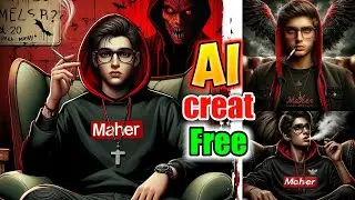 Genrate boy Attitude Ai images || creat trending Ai social media photos