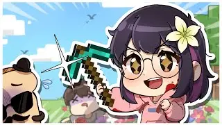 becoming one with the flowers - Minecraft with OfflineTV & Friends