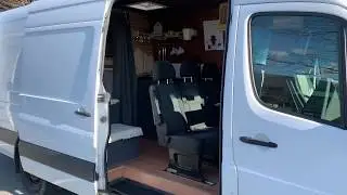 Dodge Sprinter 170 ext camper conversion