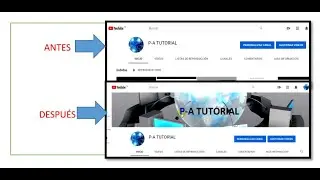 COMO EDITAR LAS MEDIDAS Y SUBIR LA IMAGEN DE BANNER A NUESTRO CANAL DE YOUTUBE CON PASOS SIMPLES