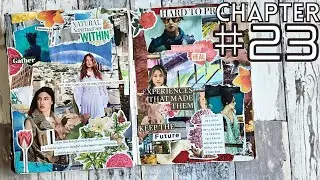 Heal: Chapter 23 | Dark Dystopian Journal | Magazine Collage Art Journal