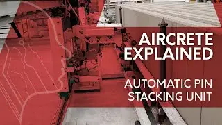 Automatic pin stacking unit