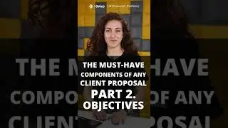 Client Proposal tip N.2: Define Objectives!
