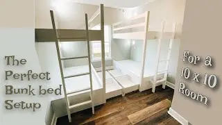 Double - Twin Over Twin Bunk Bed Build