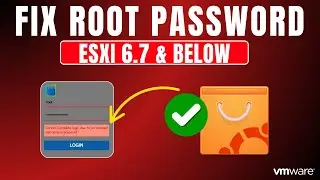 How to Reset Forgotten Root Password on Standalone ESXi Hosts