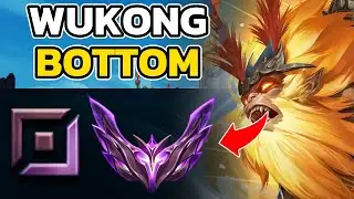 WUKONG BOTTOM MASTER GAMEPLAY, LOL OFF-META BUILD/GUIDE, HOW TO PLAY WUKONG BOTTOM