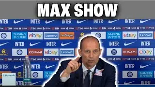 CONFERENZA INFUOCATA - Dopo il derby d'ITALIA è sempre MAX SHOW!