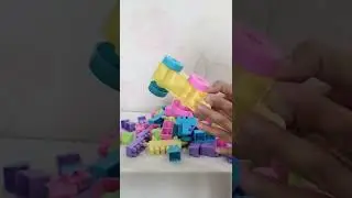 Mainan Building Block Mr Block Balok Susun isi 136 pcs