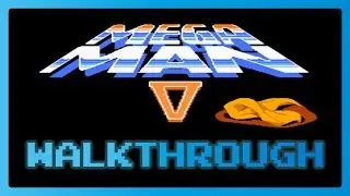Megaman 5 (NES) Full Video Walkthrough No Commentary HD Longplay