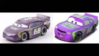 Сравнение гонщиков из 1й части тачек и Mattel версий