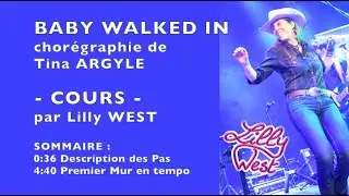 [COURS] BABY WALKED IN de Tina ARGYLE, enseignée par Lilly WEST