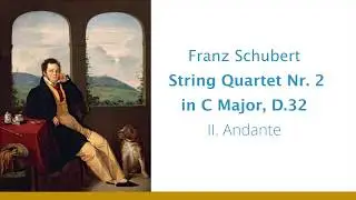 Franz Schubert, String Quartet Nr. 2 in C Major, D.32 - II. Andante