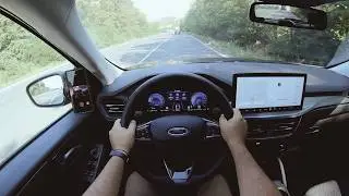 New Ford Kuga 2024 Facelift (Titanium FHEV AWD) POV Test Drive