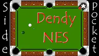 Side Pocket - Dendy, NES Прохождение Бильярд Денди. Walkthrough Billiards Simulator (Без комментов)