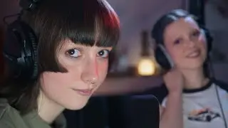Inside me there are two wolves, and they are both French - Twins ASMR video 👭🏻