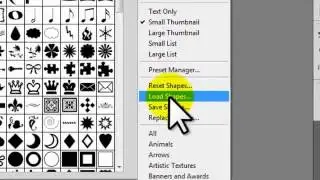How to install Shapes in PHOTOSHOP By PSD 