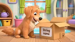 What is a String? 🧶 | Coding Basics Explained by a Puppy 🐶