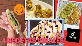 4 Recetas VIRALES TikTok ✨