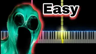Garten of Banban 7 OST - Senengeon (Easy Piano Tutorial)