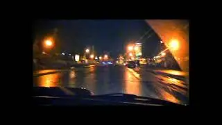Illegal street racing drift pov first person