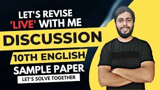 Live Practice Class 10 English Sample Papers - Sumit Thakur English