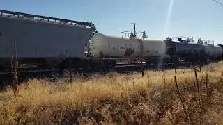 BNSF 9656 NB with a Awesome Lashup Part 3 of 6