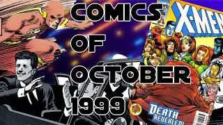 Reliving Comic Books of October 1999