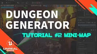 [UE4|UE5] Procedural 3D dungeon generator  Plug-in Tutorial #2 - Automatic mini-map generation