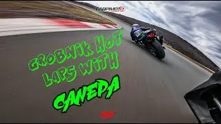 Canepa in Rijeka 2023 with Fritz!! Few hot laps! Yamaha R1 Grobnik EWC