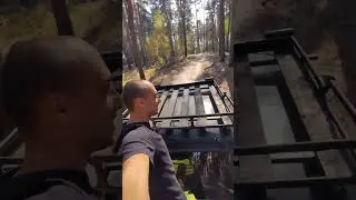 Ride on the bumper of an SUV