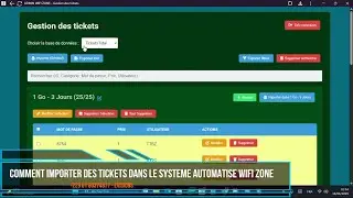 AJOUTER DES TICKETS WIFI POUR VENTE PAR MOBILE MONEY AVEC MIKHMON