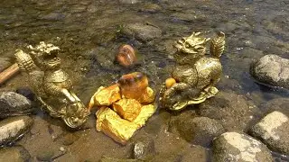 Dry River Treasure Hunting, Cash Ore Distribution, and a Pair of Jade Qilins