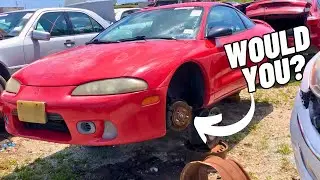 Would you Save this '99 Mitsubishi Eclipse? JUNKYARD FIND
