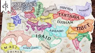 CK3 Timelapse but Every Empire Exists!