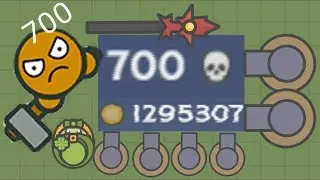 700💀KİLL , 2400 TURRET , 1.000.000 GOLD(moomoo.io)