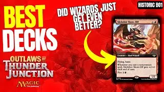 Best Decks in MTG Historic Best of One (Bo1) | Thunder Junction MTG Arena 