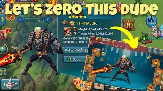 Lords Mobile - Lvl 12 astralites champion account zeroed. Rallies from strongest guild in LM
