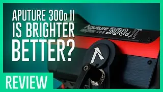 Aputure 300d ii Review - An LED video light with power!