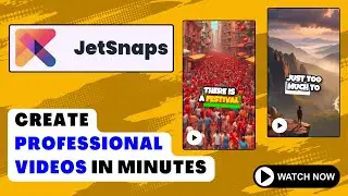 Create Stunning Videos with Voiceovers Using Jetsnap AI