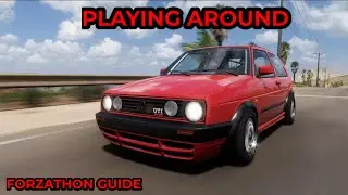 Forza Horizon 5 - Forzathon Guide - Playing Around - VW Golf GTI MK2