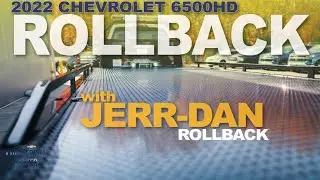 2022 Chevy Silverado 6500HD w/ a JERR-DAN ROLLBACK