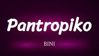 BINI - Pantropiko Lyrics (Lyric Video)