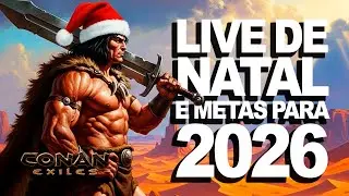 CONAN EXILES SAGA - LIVE - Agradecimentos, Conversas, Planos e Talvez Aventuras.