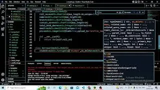 #django #library management system models.py file design