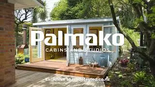 Palmako Log Cabins and Studios exclusive to Trade Tested