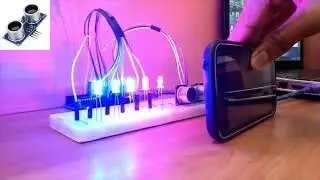 Arduino Ultrasonic Distance Indicator Using Arduino Uno and Ultrasonic Sensor