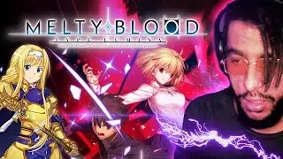 O MELHOR JOGO DE LUTA ESTILO KOF 2002 | MELTY BLOOD TYPE LUMINA