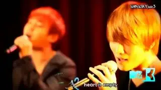 JYJ - Empty (acoustic ver.) LIVE [with lyrics]