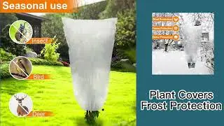 Best Plant Covers for Frost Protection #winter