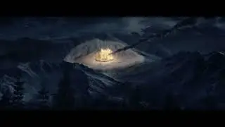 Moonfall - Second Meteor Strikes Mountain